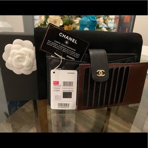 Chanel timeless classic flat pouch